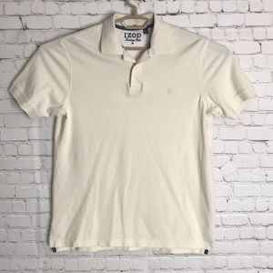 Izod Heritage Polo light yellow shirt